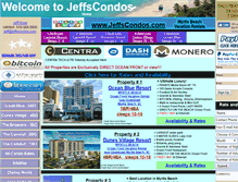 Tablet Screenshot of jeffscondos.com